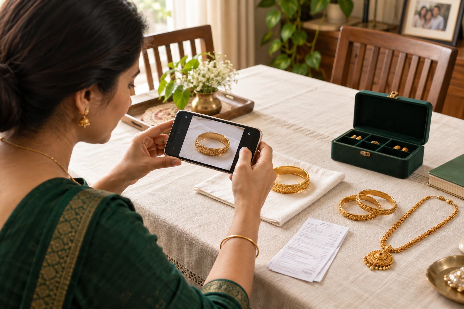Editorial illustration for Take Clear Photos Before the Jewelry Goes Back.