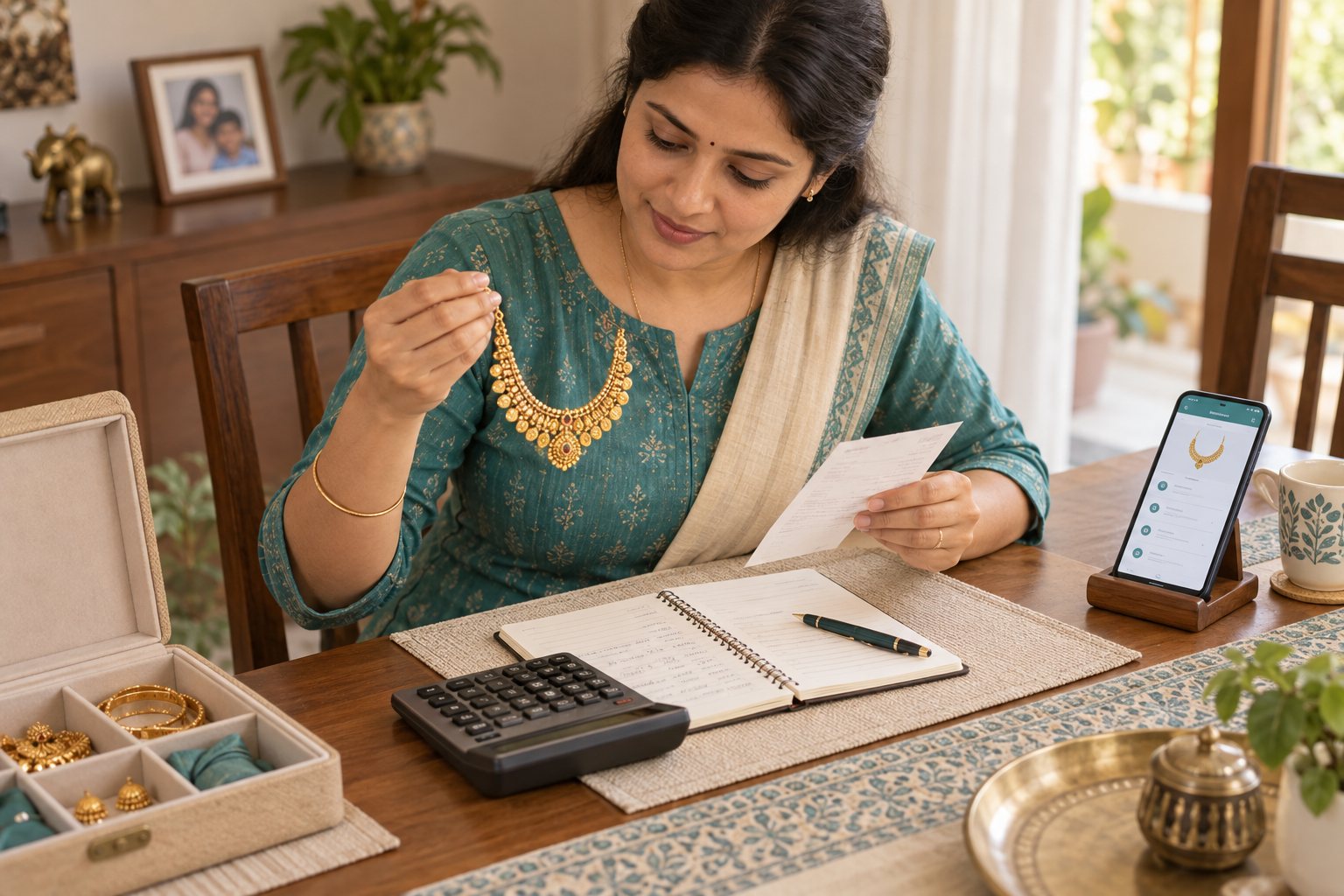 Editorial illustration for Receipt Amount and Gold Value Are Not the Same.