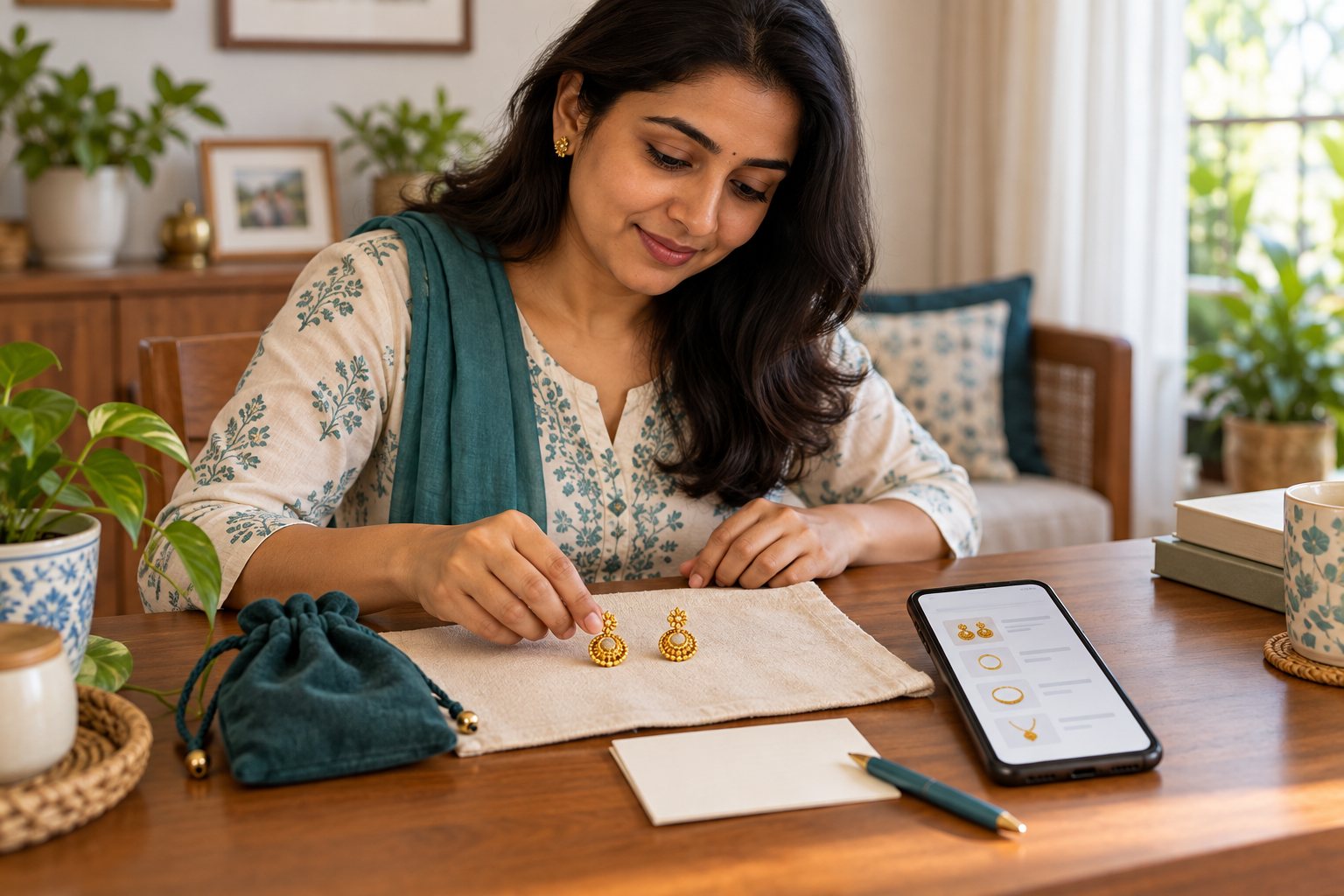 Editorial illustration for Does Your Jewelry Note Describe One Earring or the Pair?.