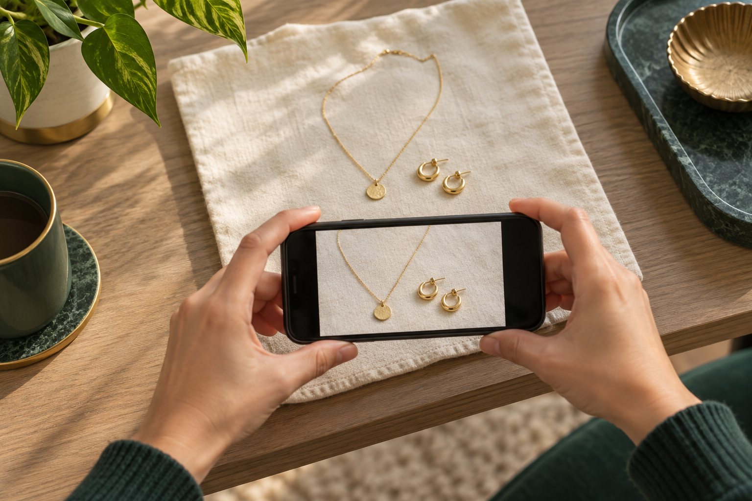 Editorial illustration for A Clear Jewelry Photo Starts With a Clear Background.