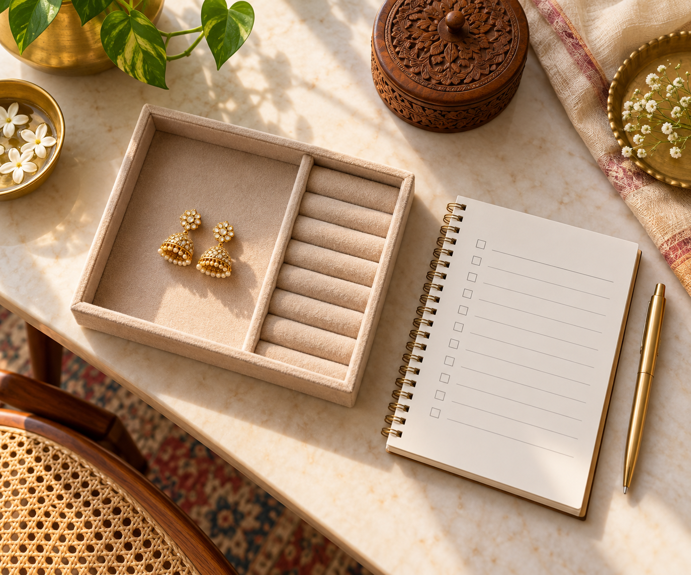 Editorial illustration for Prepare a Jewellery Inventory Session Before You Begin.