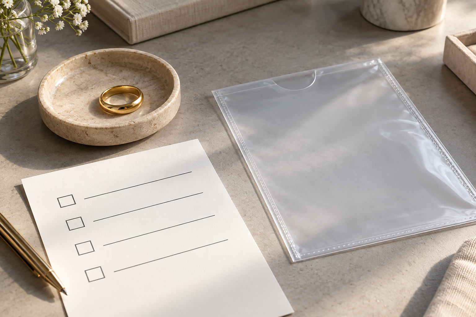 Editorial illustration for Create a Follow-up List for Missing Jewellery Papers.