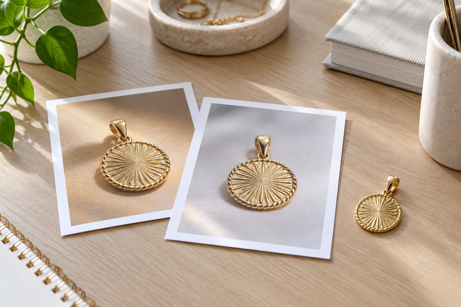 Editorial illustration for Add a Reason When You Replace a Jewellery Photo.